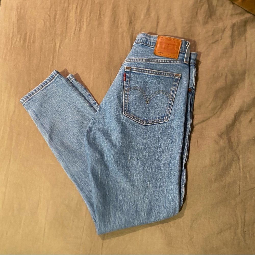 Levi 501 Skinny Lightwash